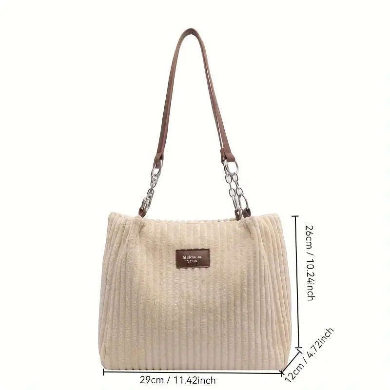 Seline | Cotton Shoulder Bag