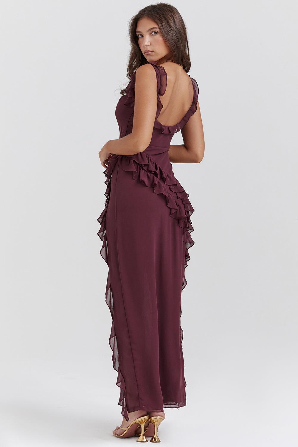 Milano Di Classe® | Maxi Dress with Ruching