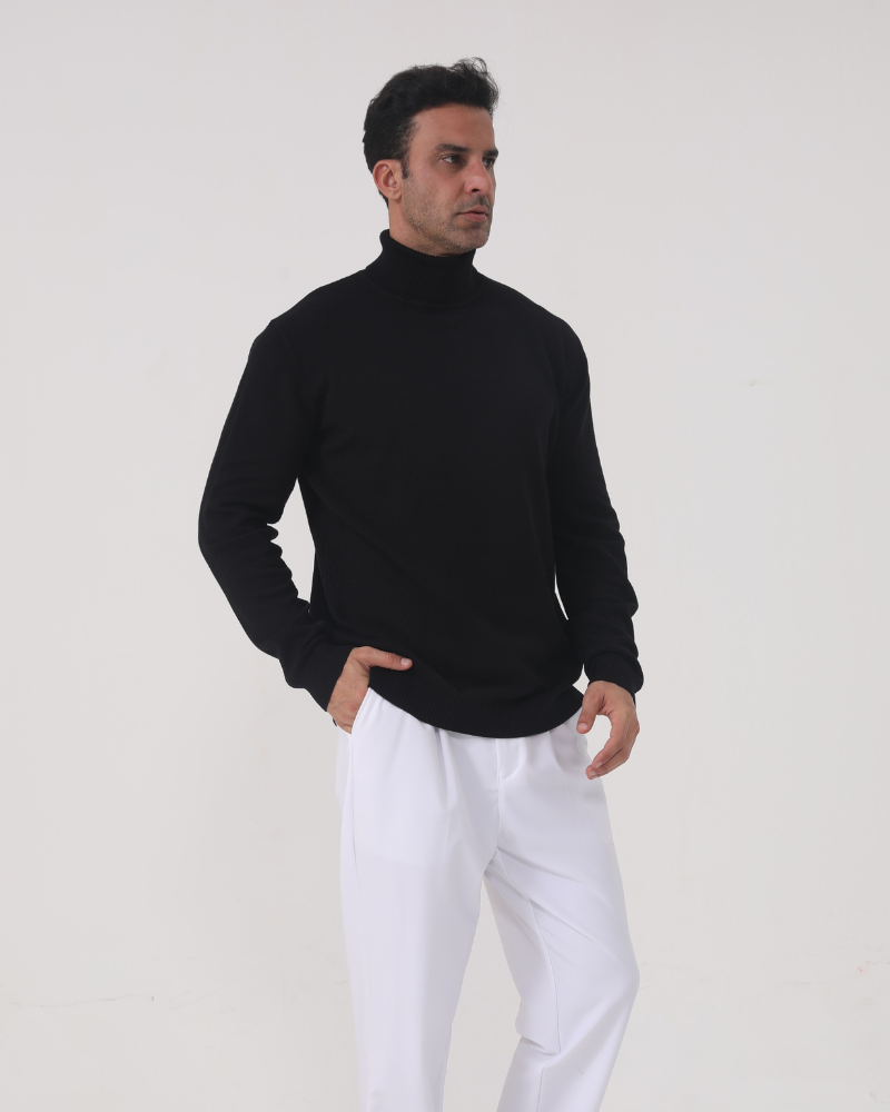 MILANO Merino Wool Turtleneck