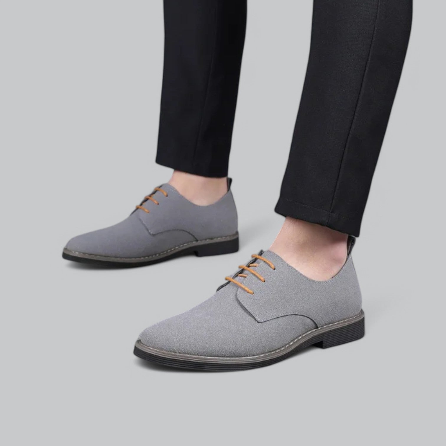 Valenti | Derby Suede Leather Oxford Business Shoe Laced Loafer