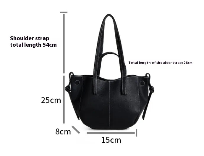 Aveline | Luxe Vegan Leather Shopper