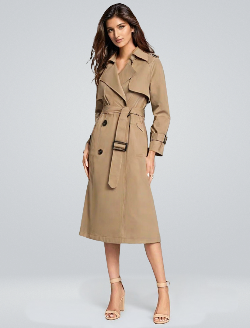 Mara – Cotton Trench Coat