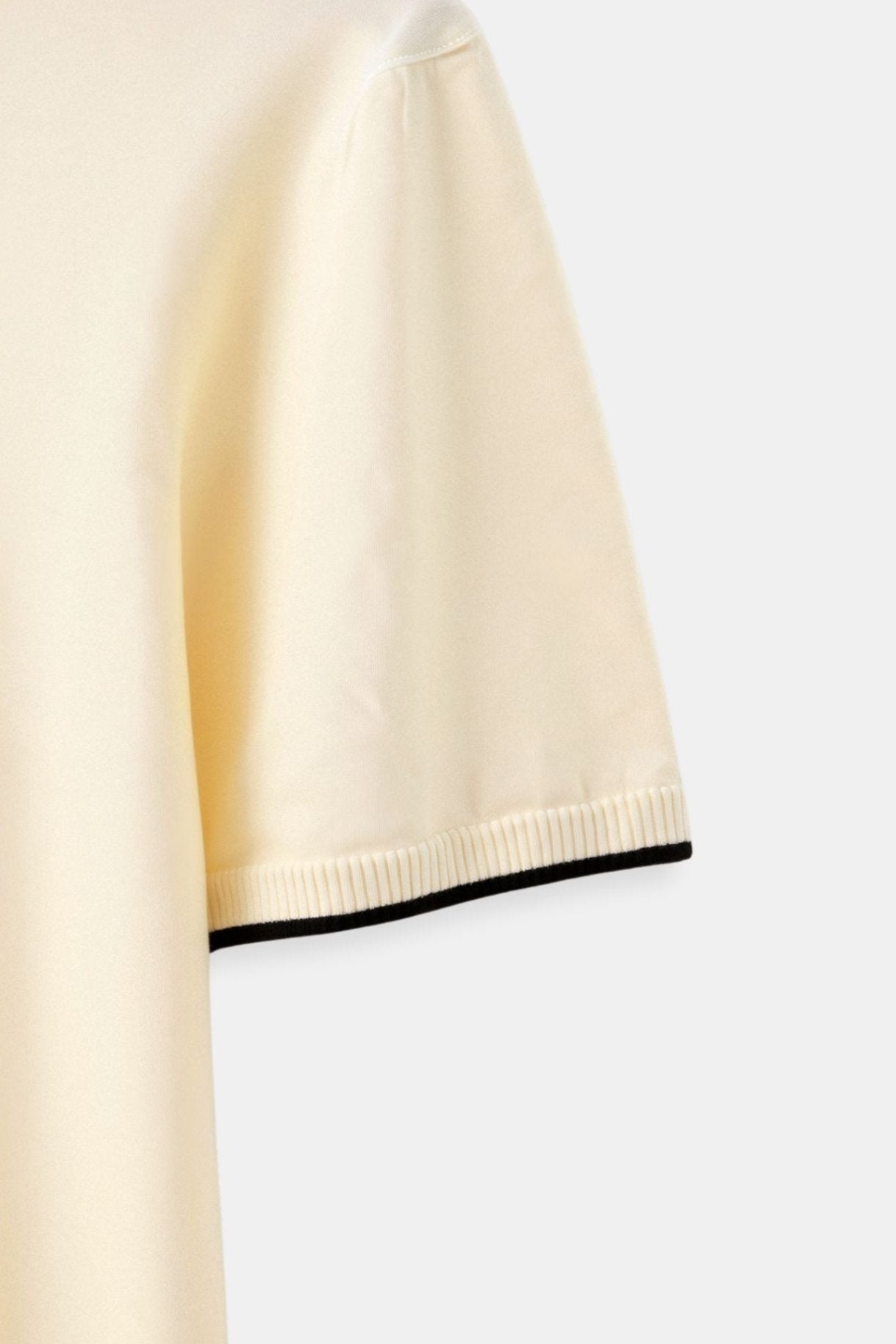 Milano Di Classe Contrast Slim Fitted Polo