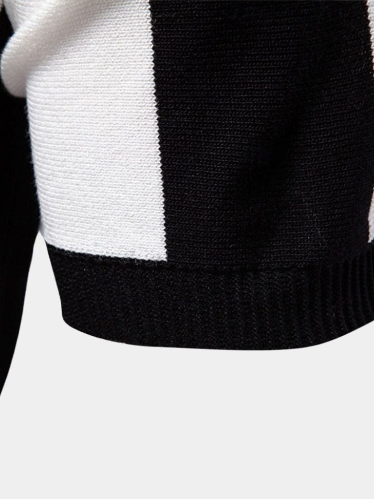 Navy Stripe Polo