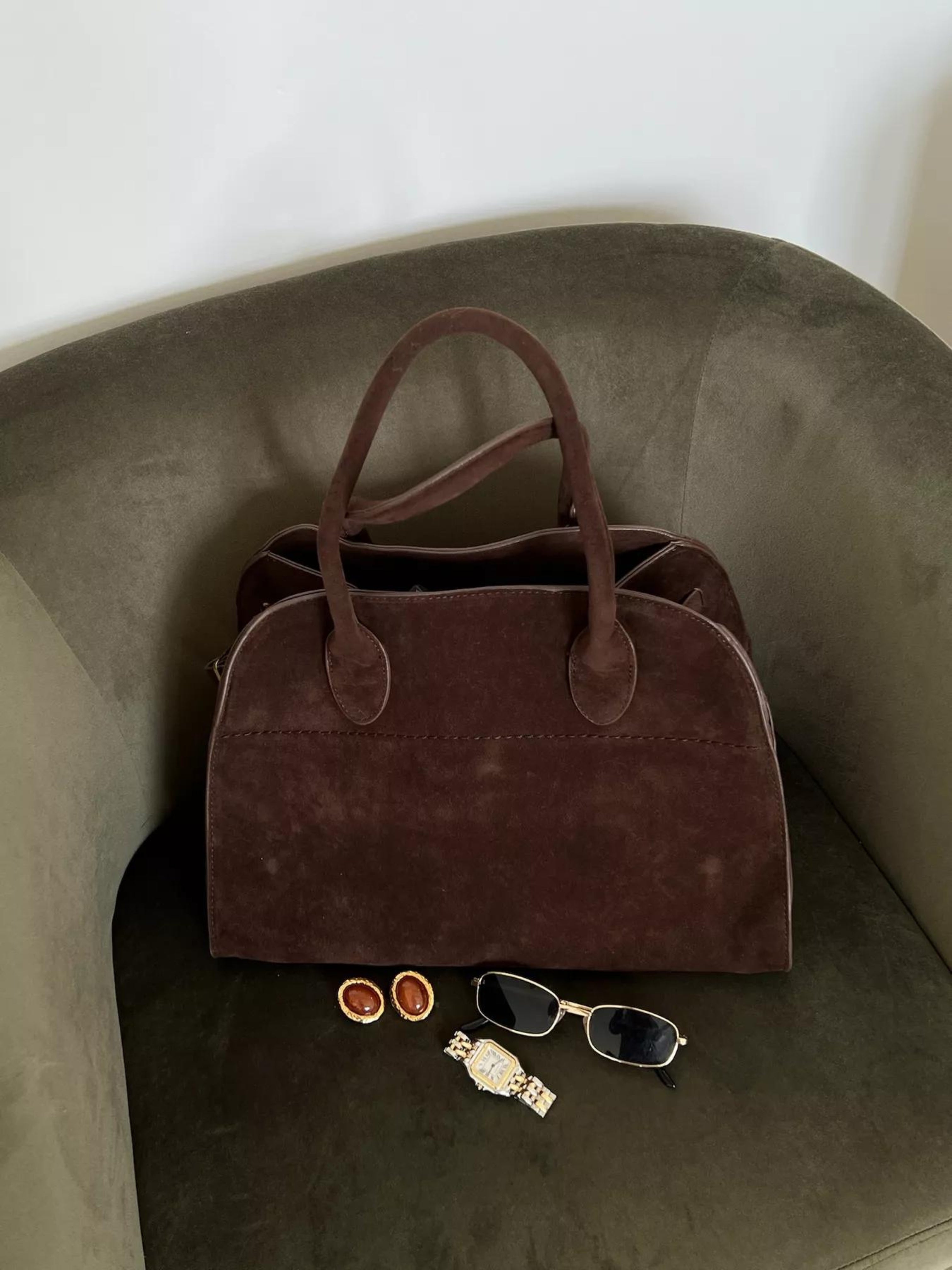 Beatrix Suede Bag