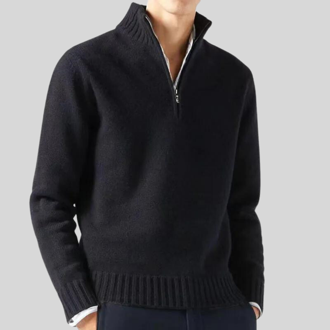 | Luxury Half-Zip Sweater