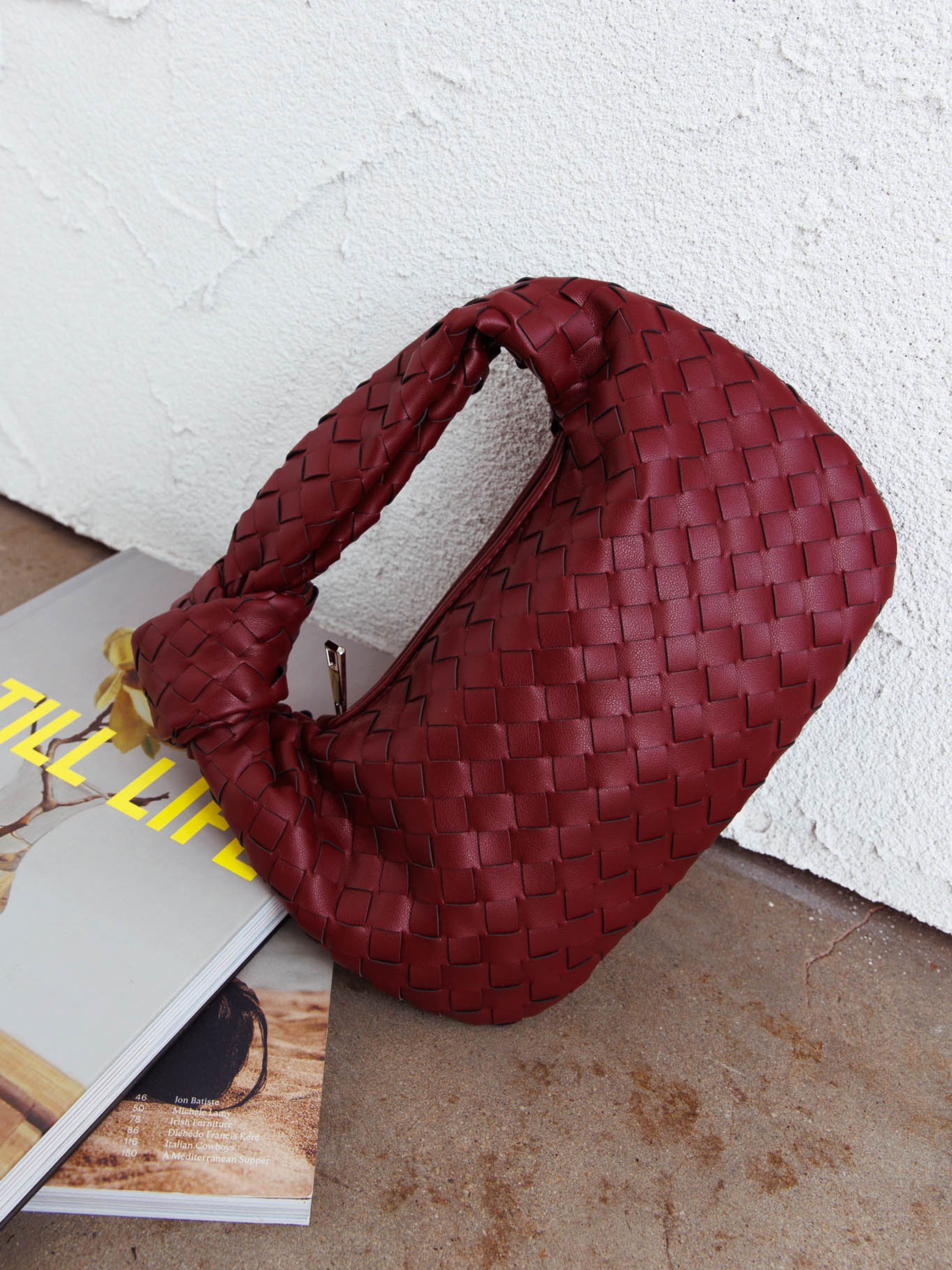Marigold Braided Mini Handle Bag