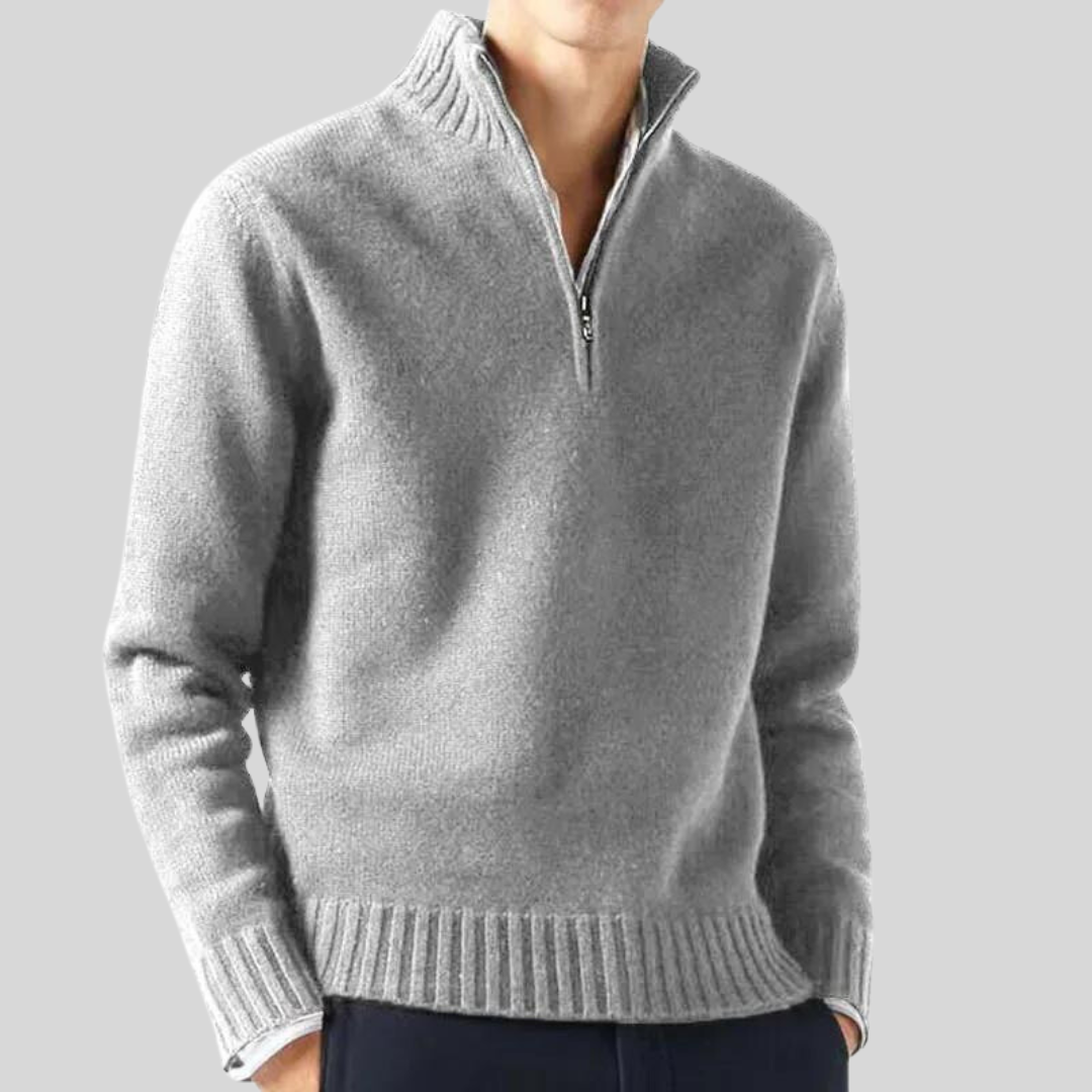 | Luxury Half-Zip Sweater