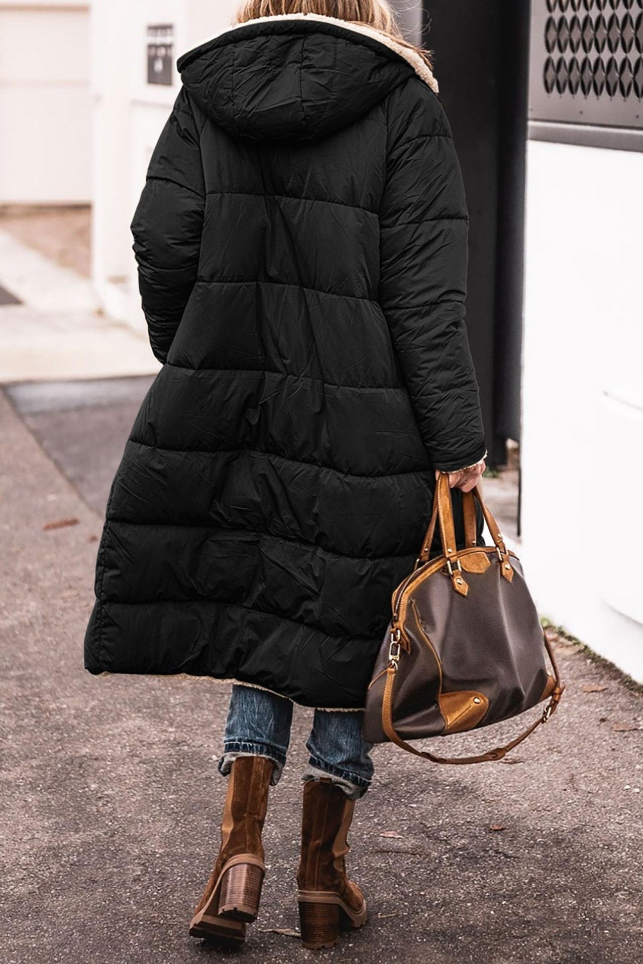 Nora | Long Reversible Coat