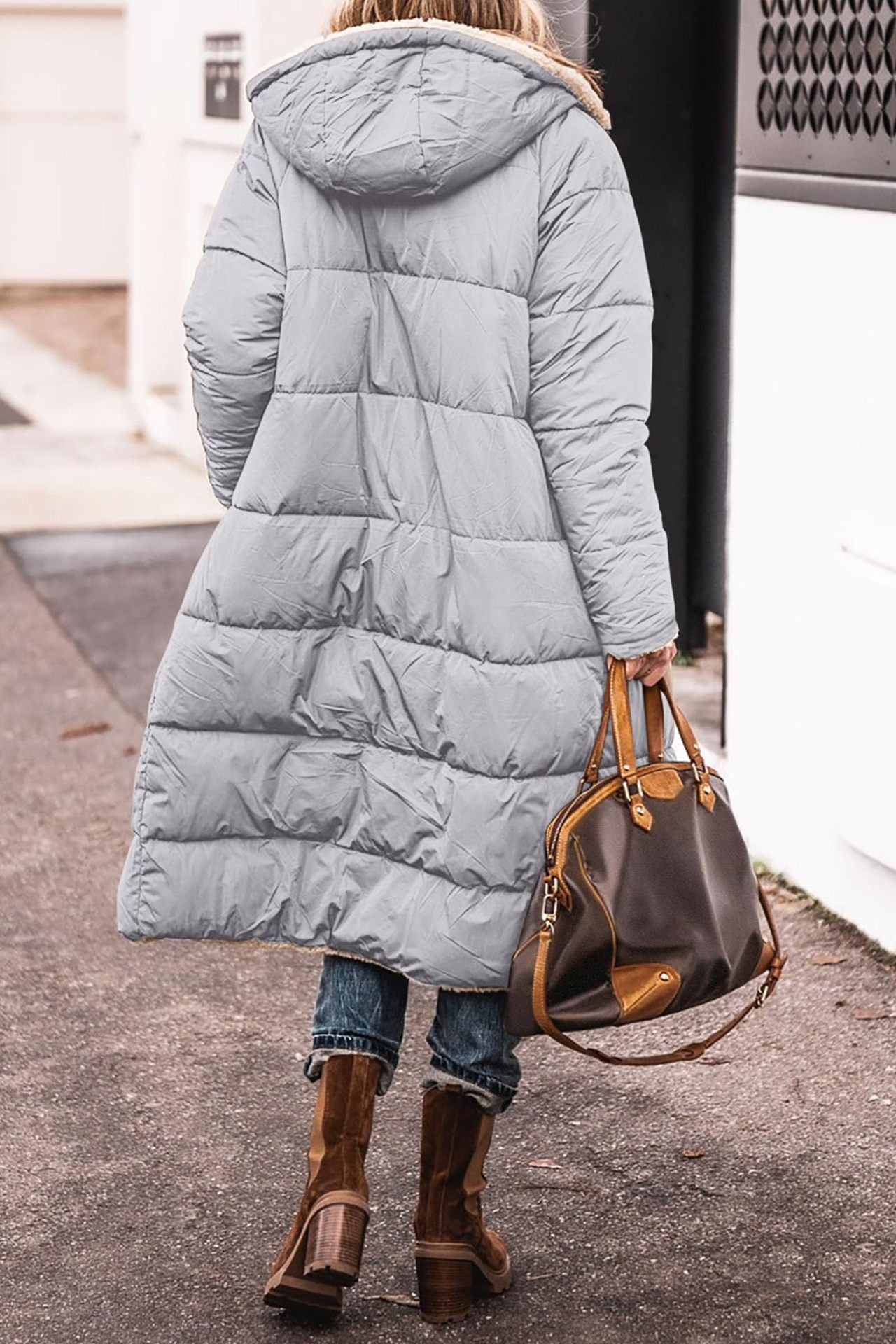 Nora | Long Reversible Coat