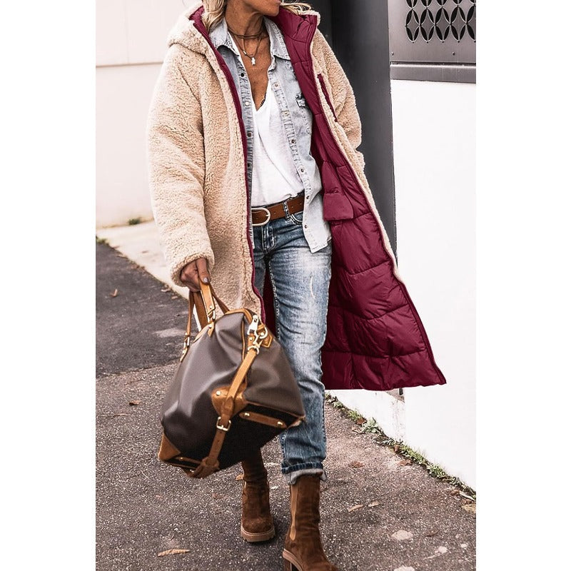 Nora | Long Reversible Coat