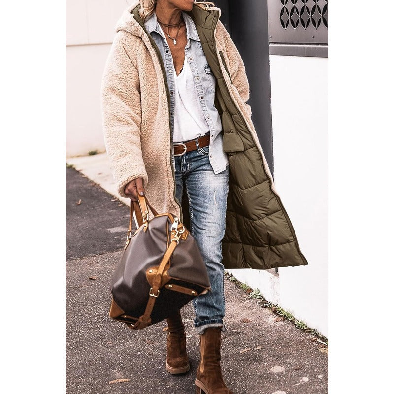 Nora | Long Reversible Coat
