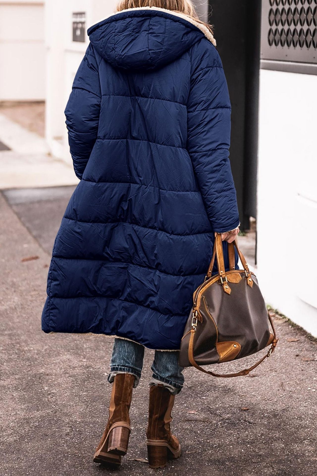 Nora | Long Reversible Coat