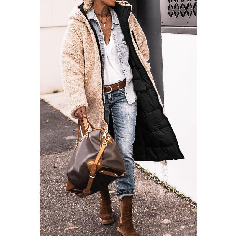 Nora | Long Reversible Coat