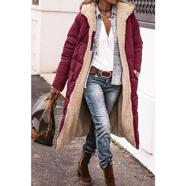 Nora | Long Reversible Coat