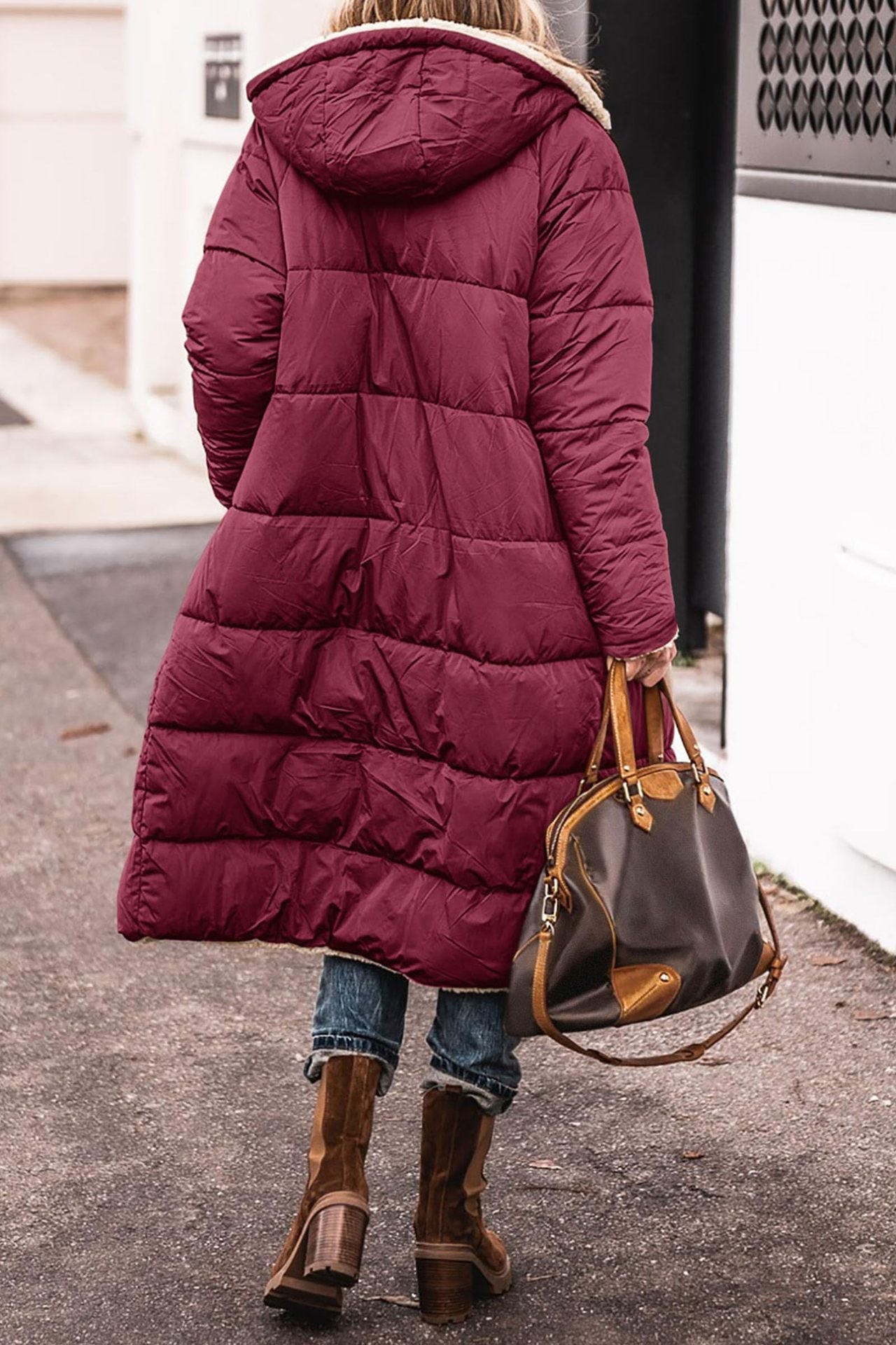 Nora | Long Reversible Coat
