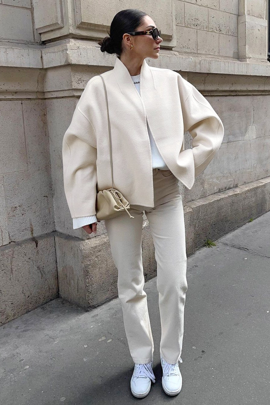 Long Sleeved V-Neck Jacket