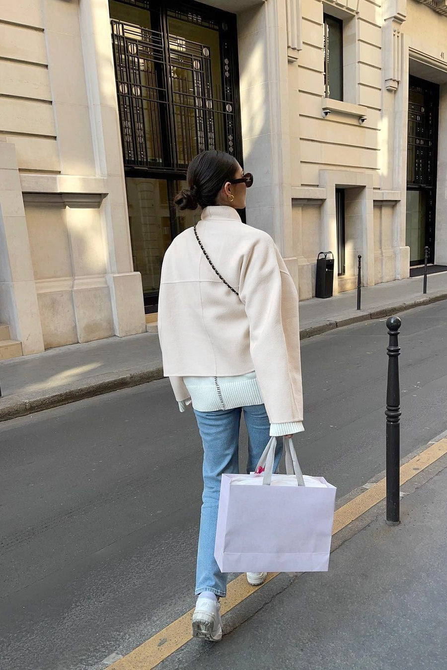 Long Sleeved V-Neck Jacket