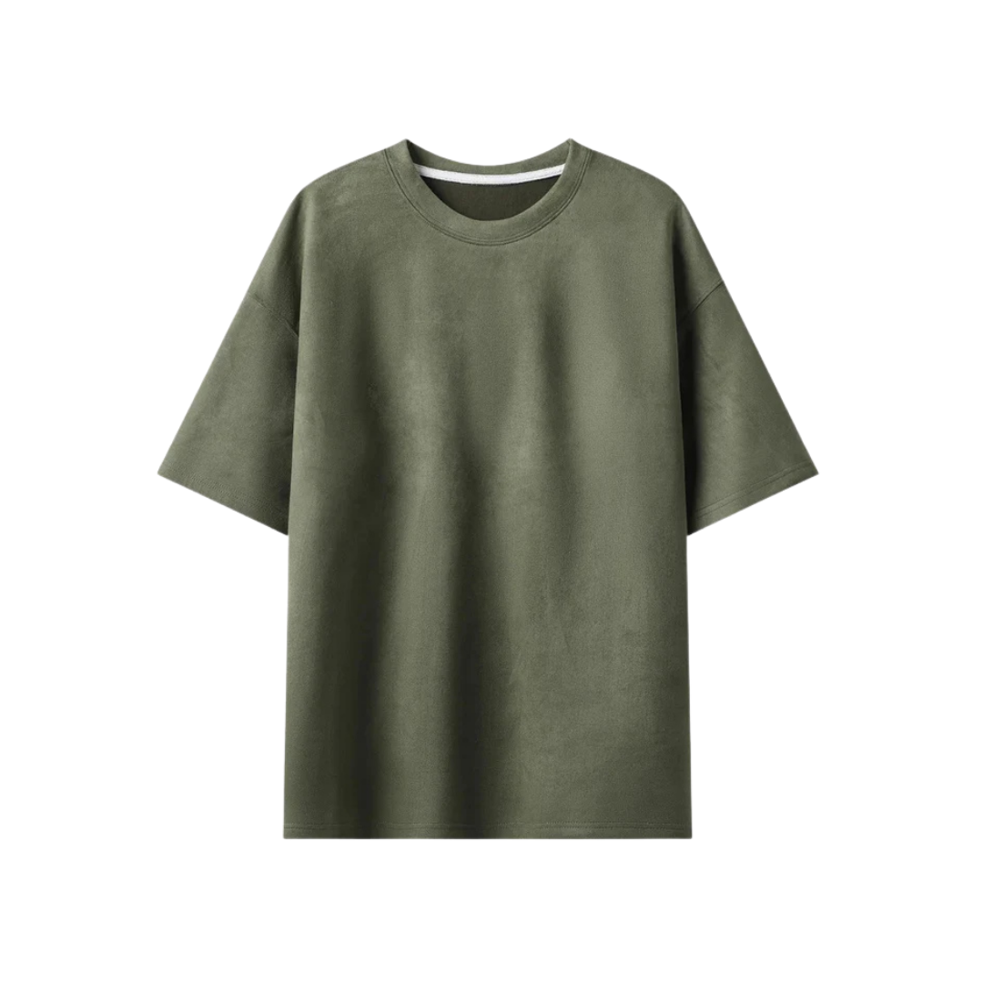 Hendrik – Men’s Suede T-Shirt