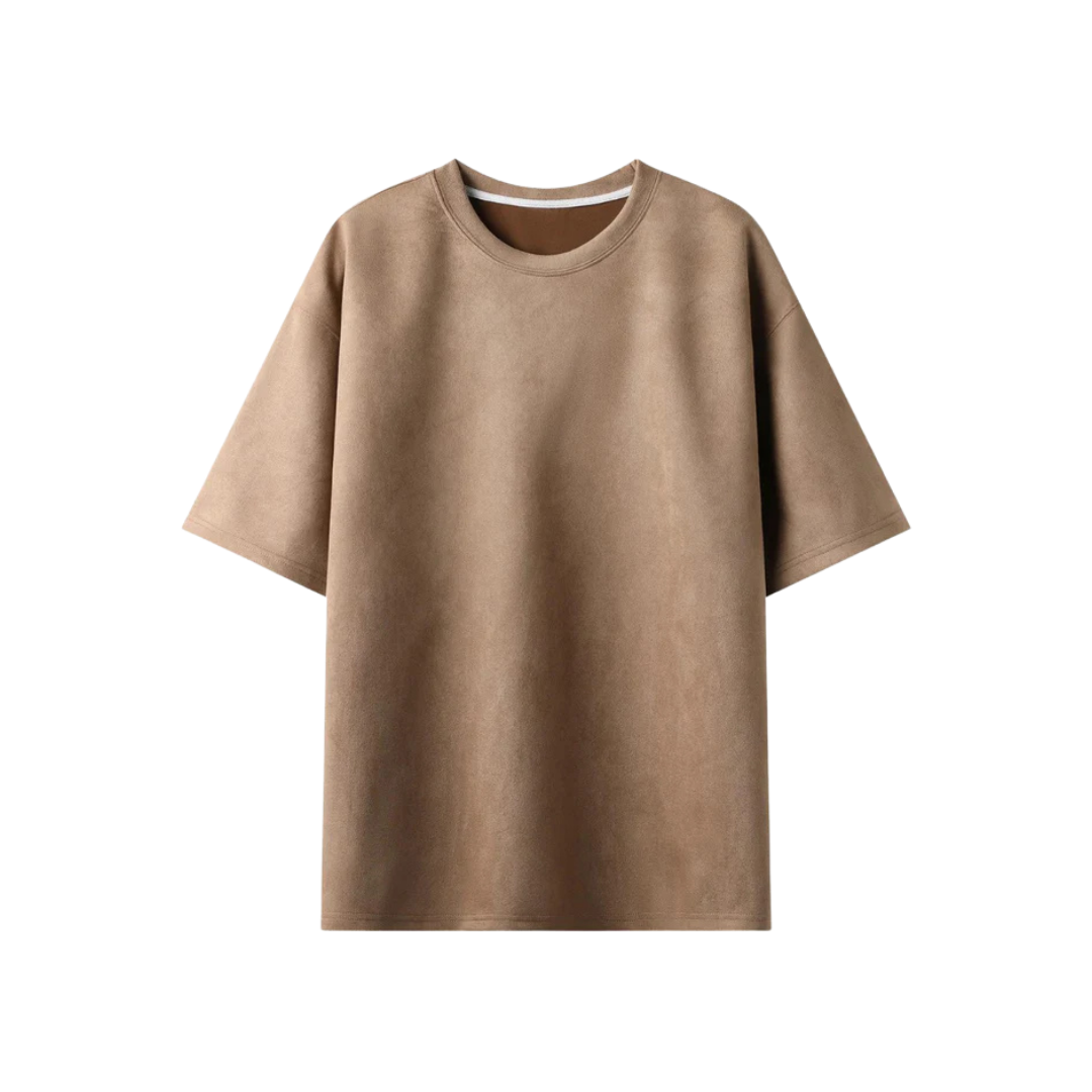 Hendrik – Men’s Suede T-Shirt