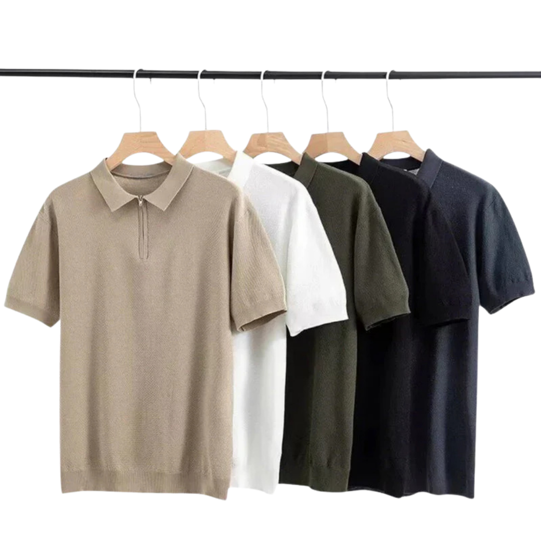 IBIZA Zip Up Polo