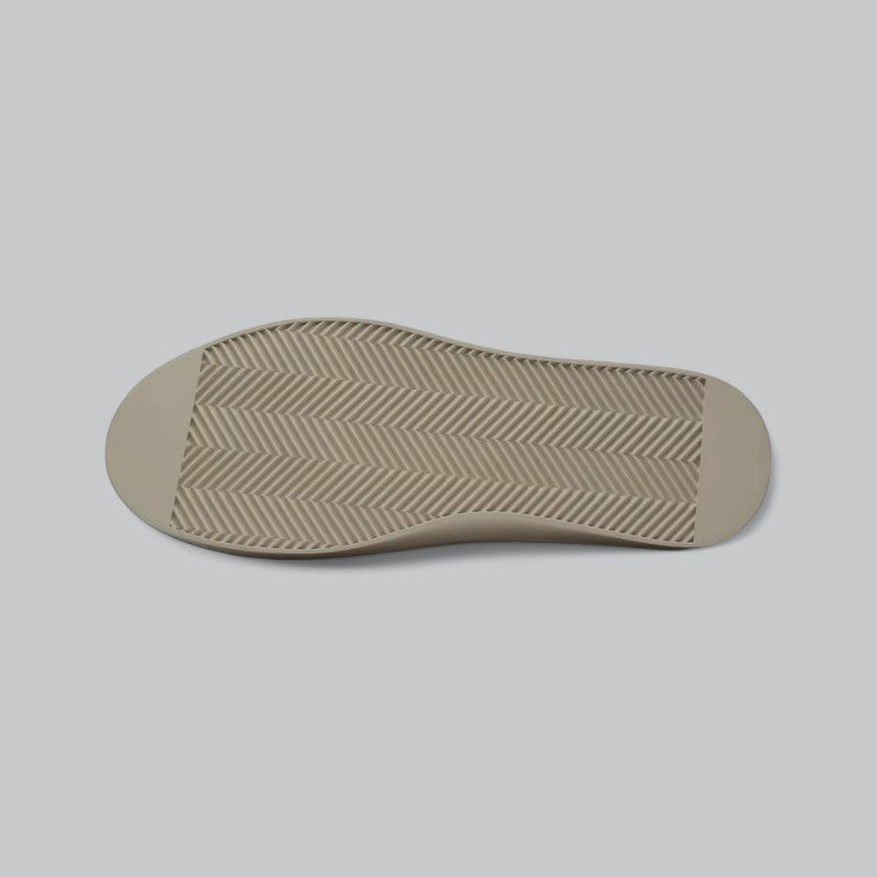 Valenti | Sand Leather Suede Height Shoes - Formal Business Sneakers