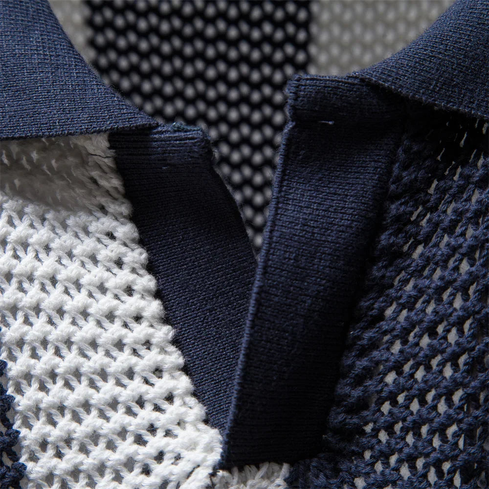 Ravello Knitted Polo Shirt