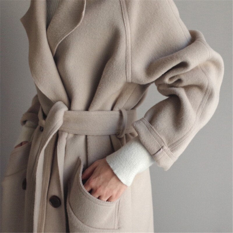 Janna | Elegant Long Coat for Women