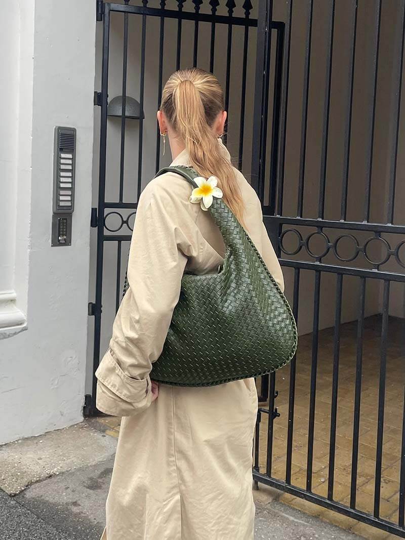 Amelia - Woven Shoulder Bag