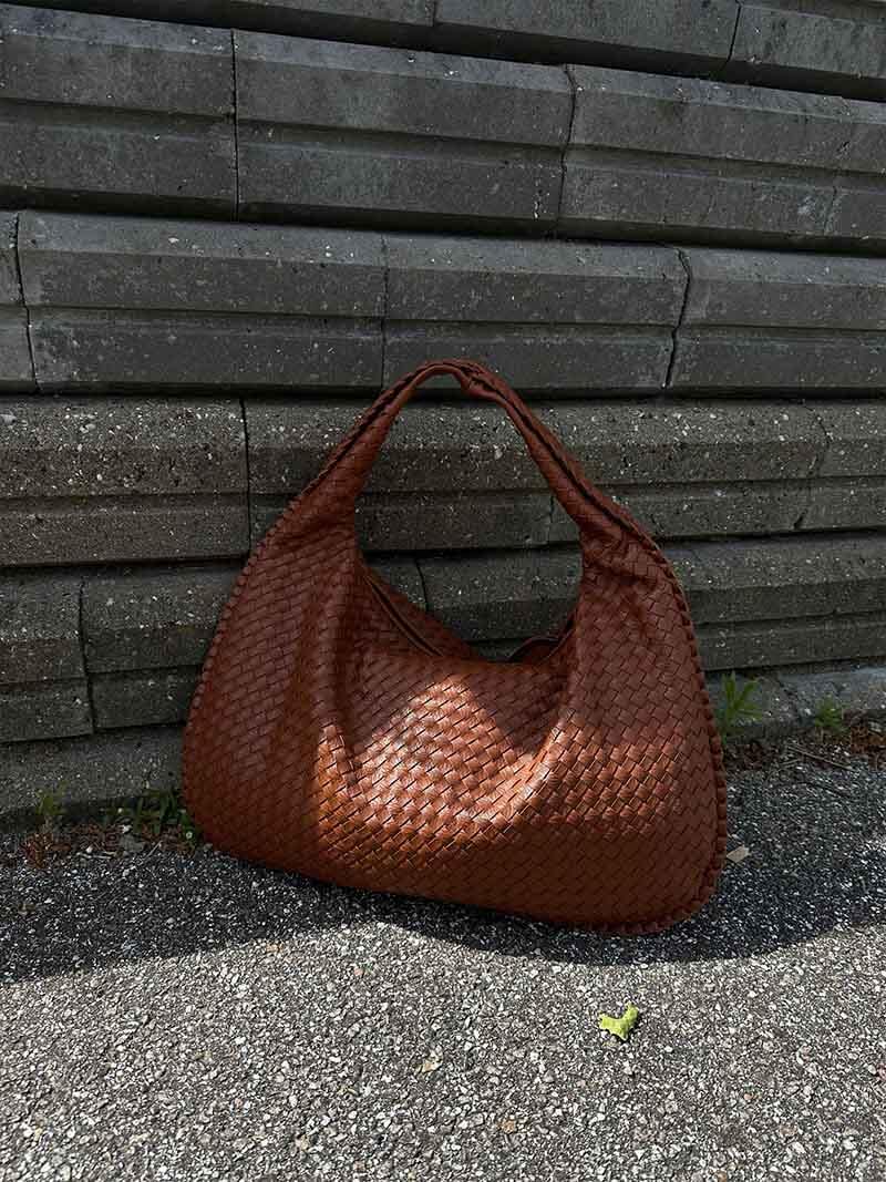 Amelia - Woven Shoulder Bag