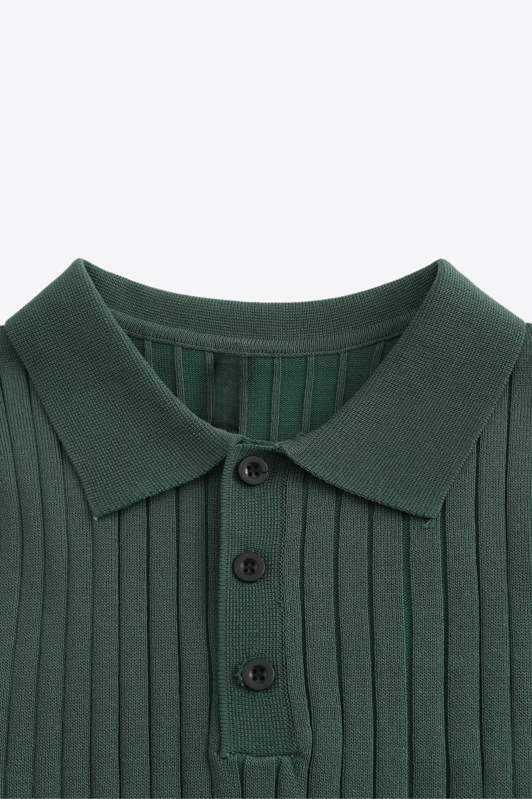 Garda - Ribbed Short Sleeve Polo