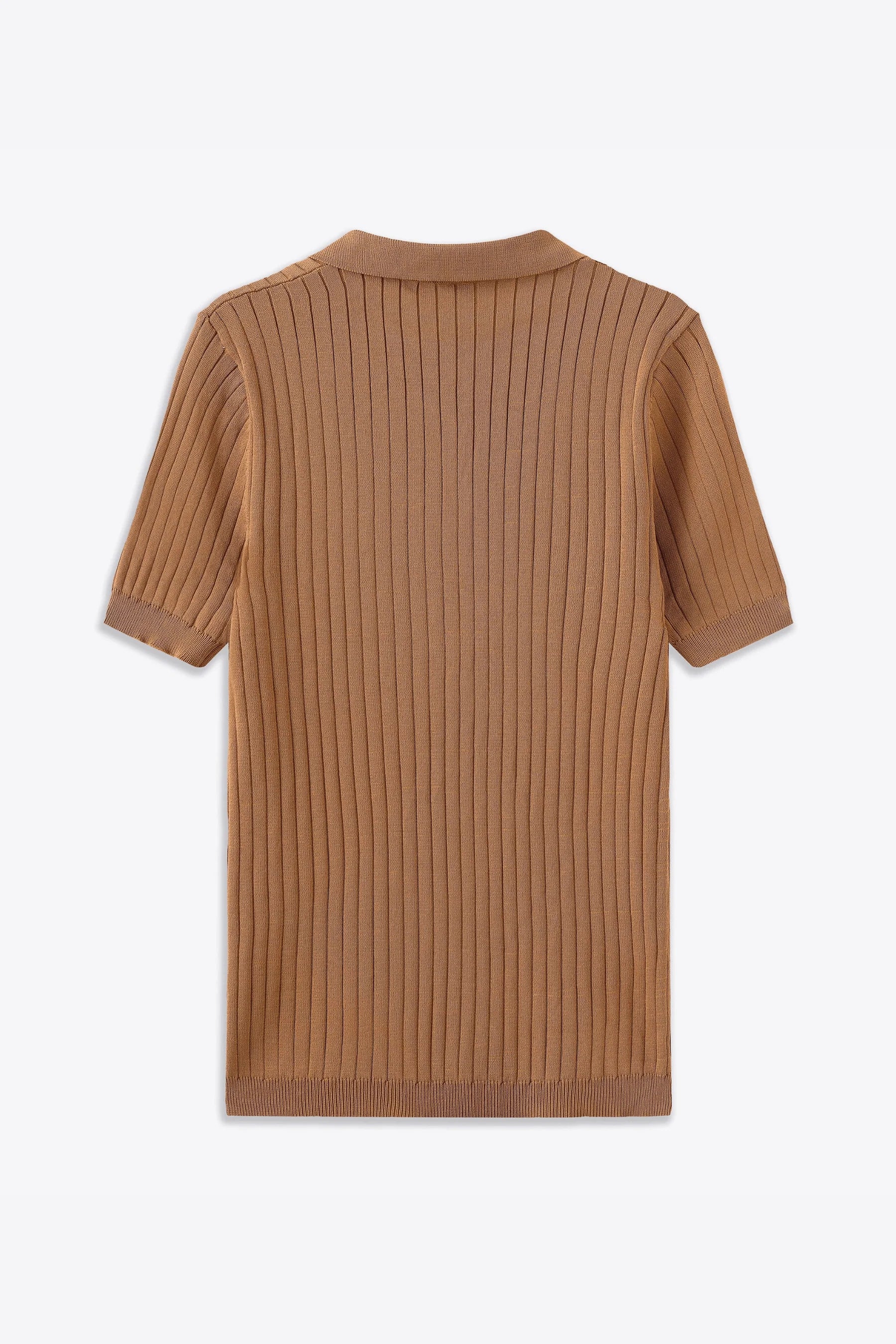 Garda - Ribbed Short Sleeve Polo