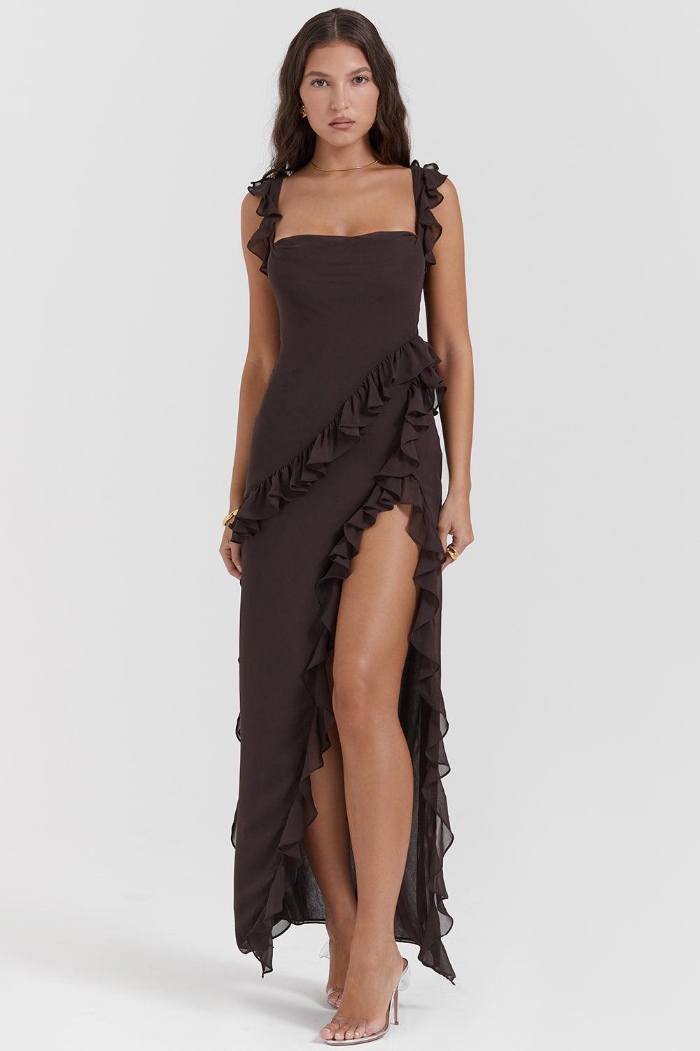 Milano Di Classe® | Maxi Dress with Ruching