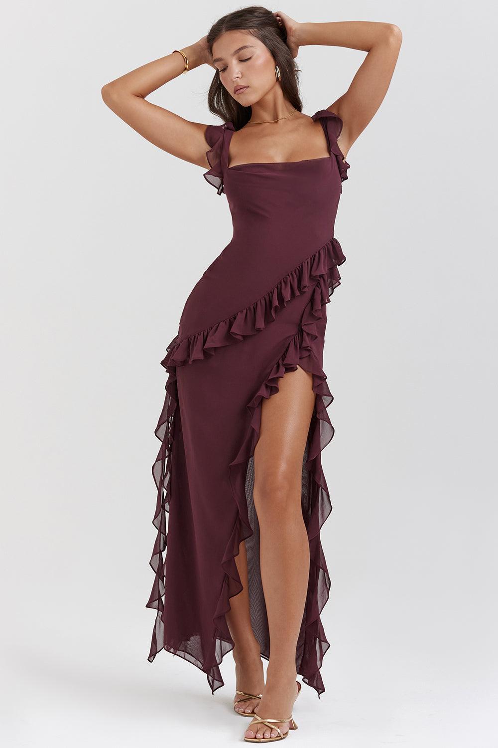 Milano Di Classe® | Maxi Dress with Ruching