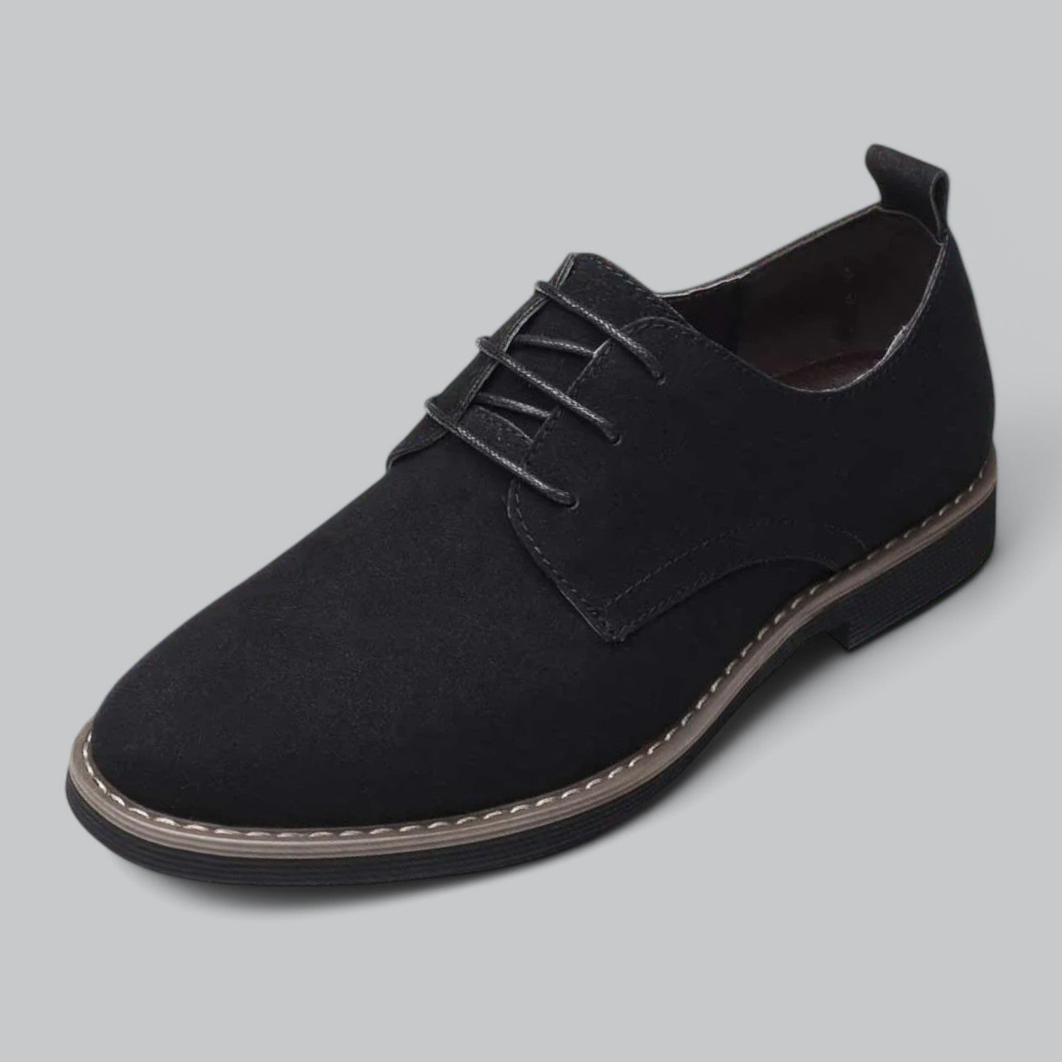 Valenti | Derby Suede Leather Oxford Business Shoe Laced Loafer