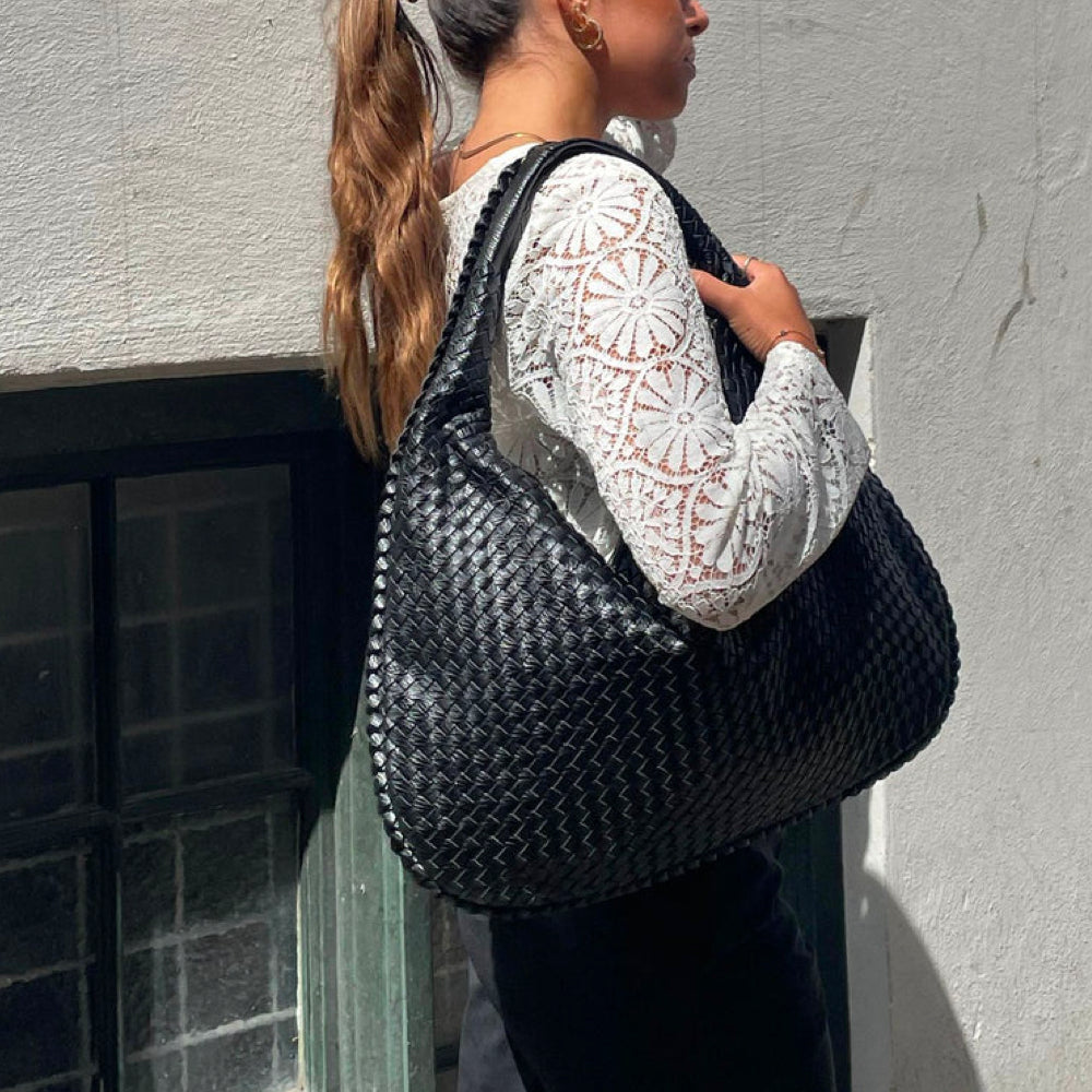 Amelia - Woven Shoulder Bag