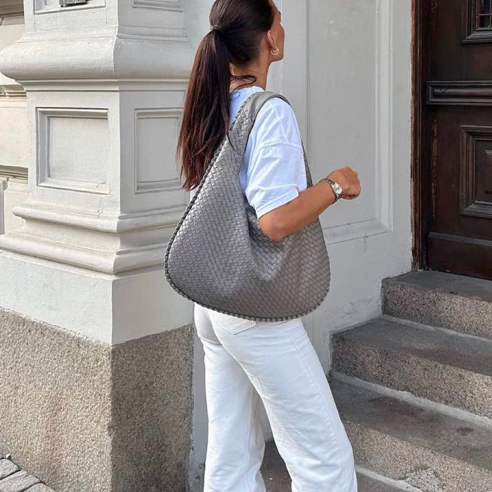 Amelia - Woven Shoulder Bag