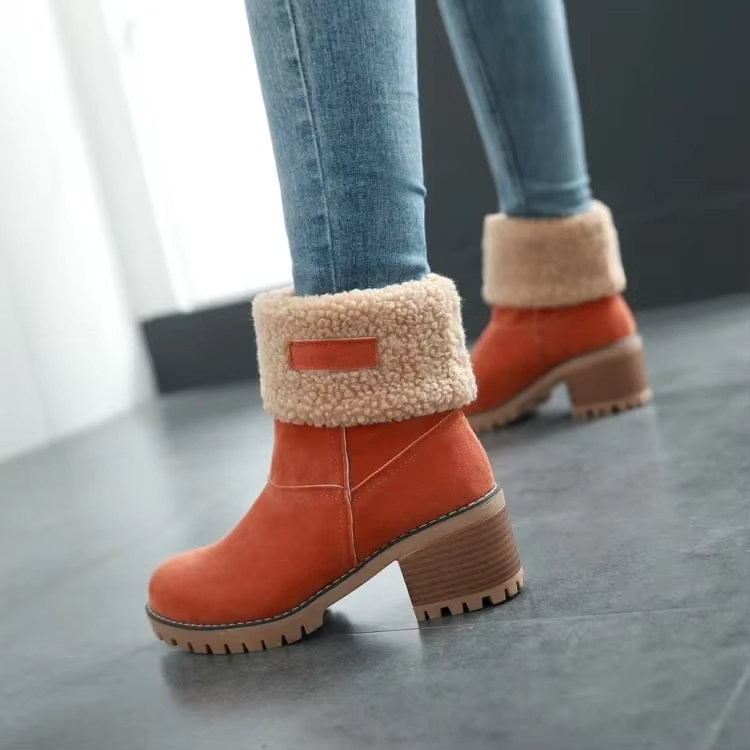Noortje | Stylish Warm Leather Boots