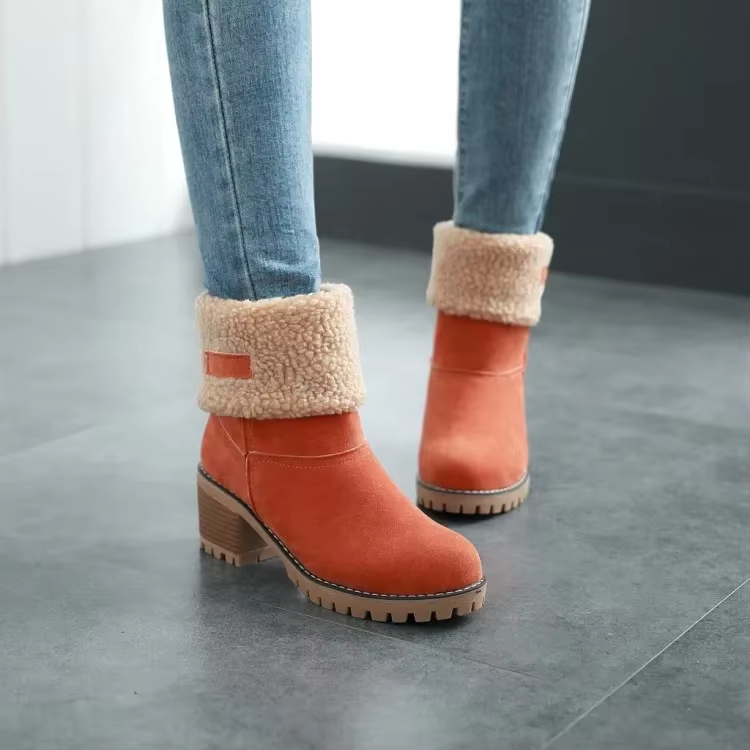 Noortje | Stylish Warm Leather Boots