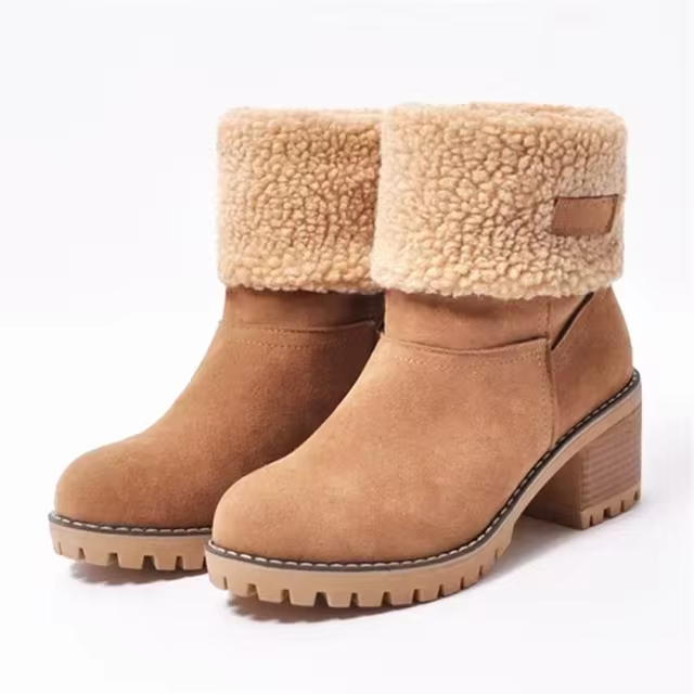 Noortje | Stylish Warm Leather Boots
