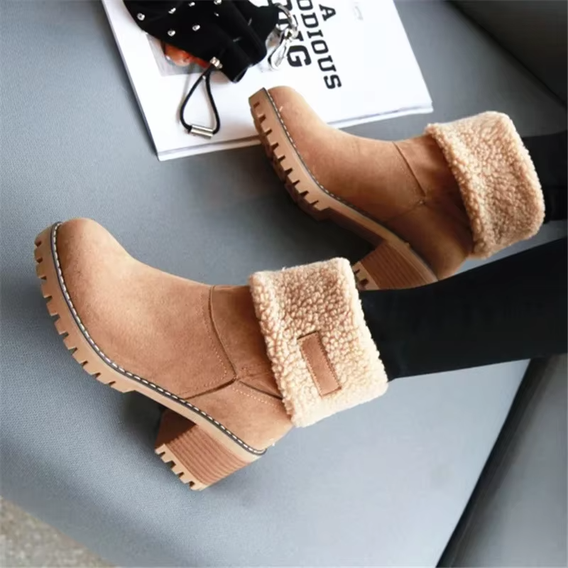 Noortje | Stylish Warm Leather Boots