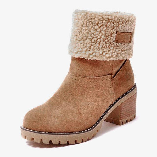 Noortje | Stylish Warm Leather Boots