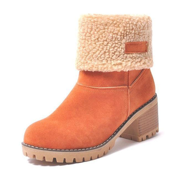 Noortje | Stylish Warm Leather Boots