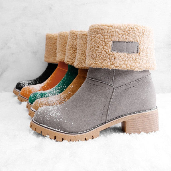Noortje | Stylish Warm Leather Boots