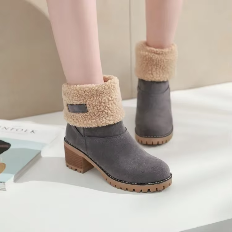 Noortje | Stylish Warm Leather Boots