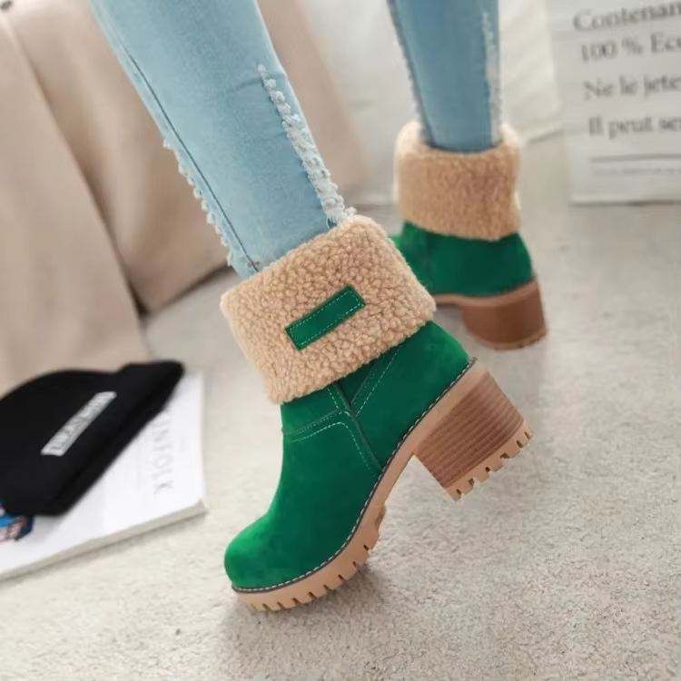 Noortje | Stylish Warm Leather Boots