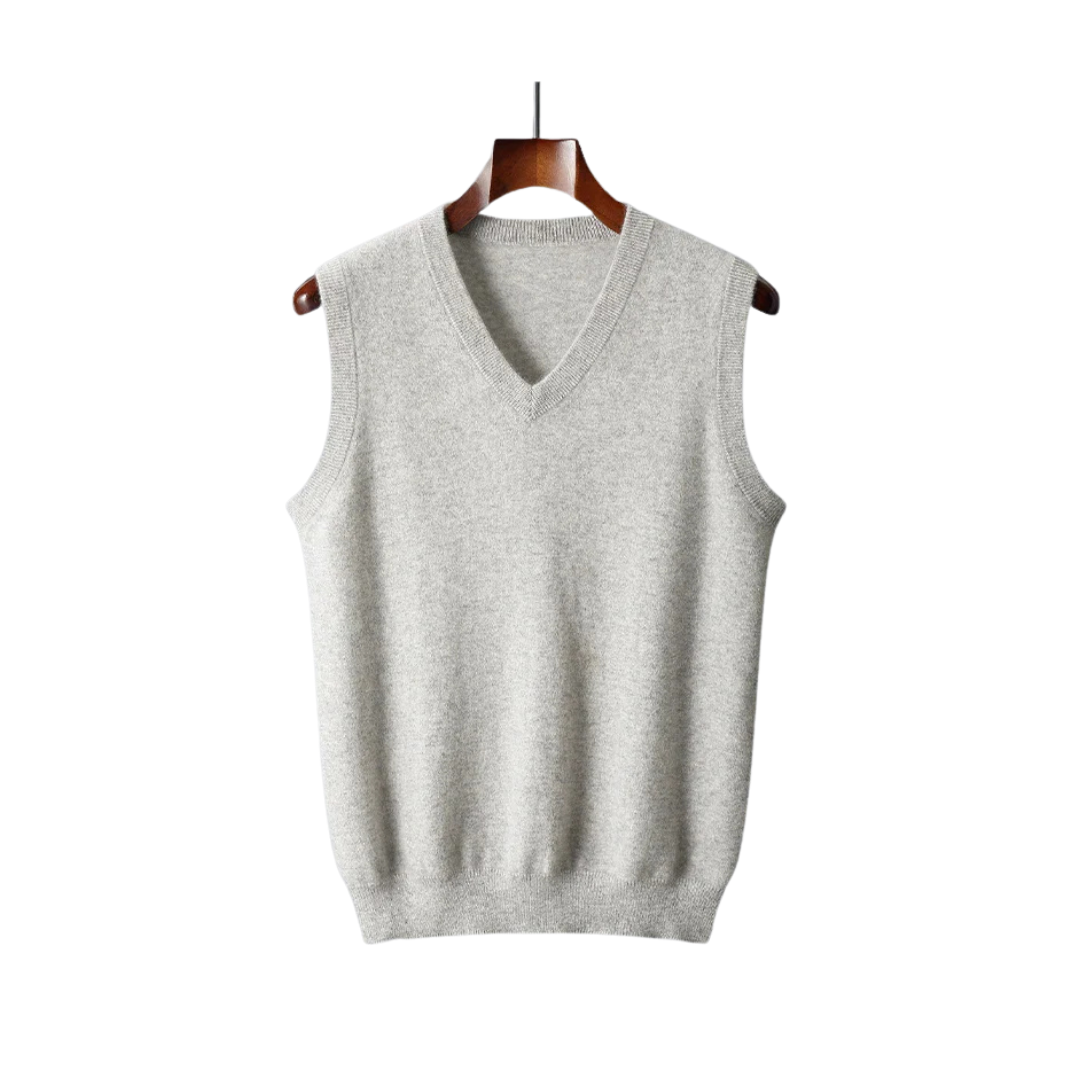 AVANI | Premium Cashmere V-Neck Vest