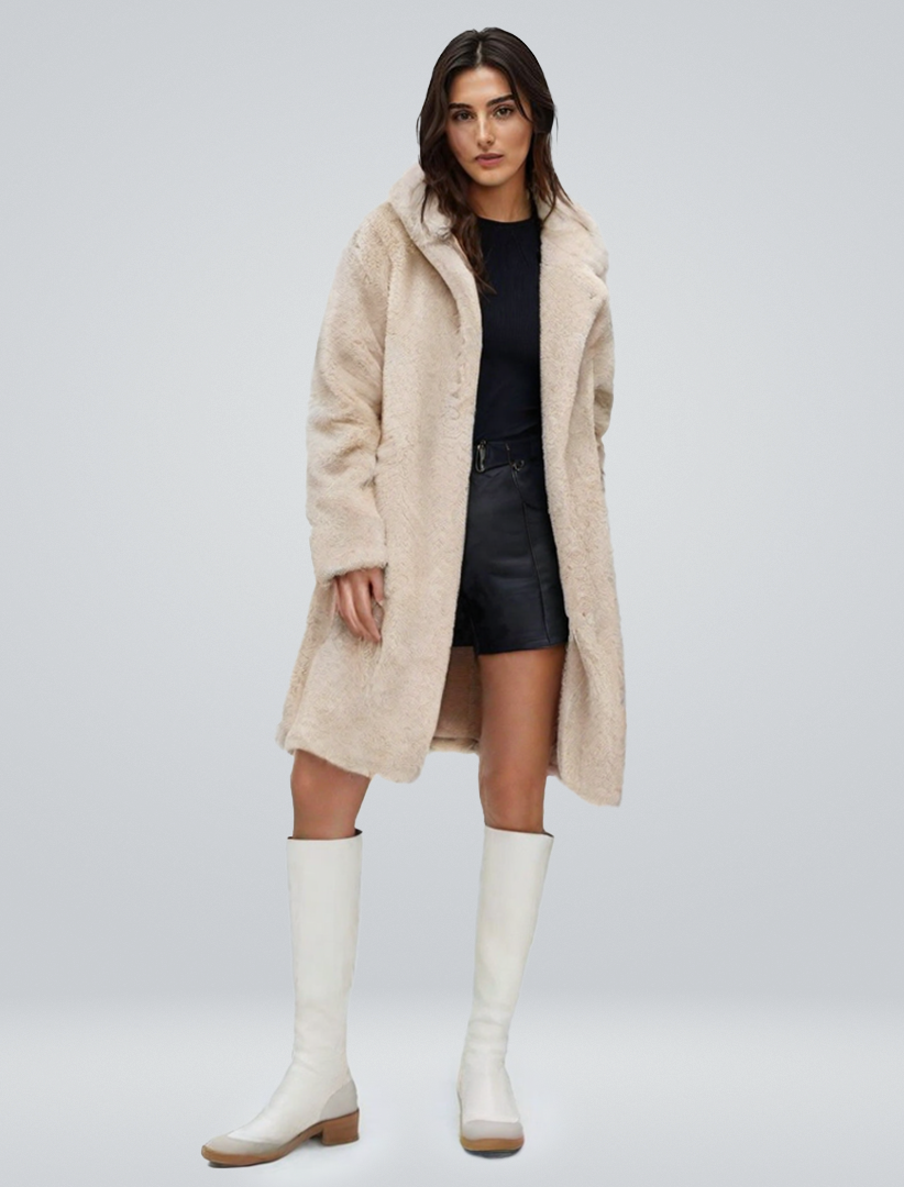 Mila | Warm Stylish Teddy Coat