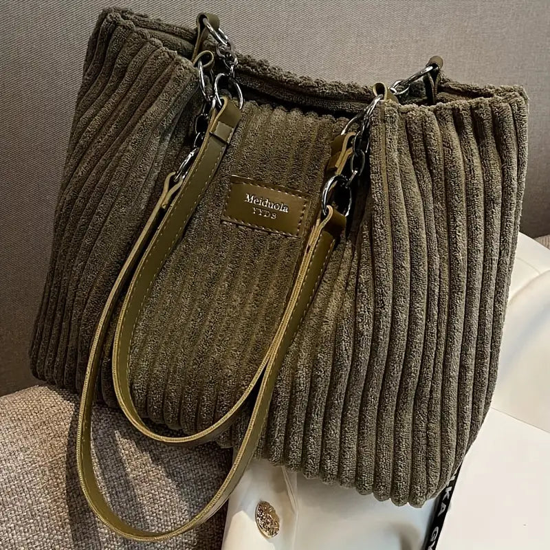 Seline | Cotton Shoulder Bag