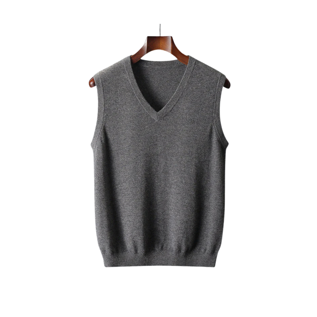 AVANI | Premium Cashmere V-Neck Vest